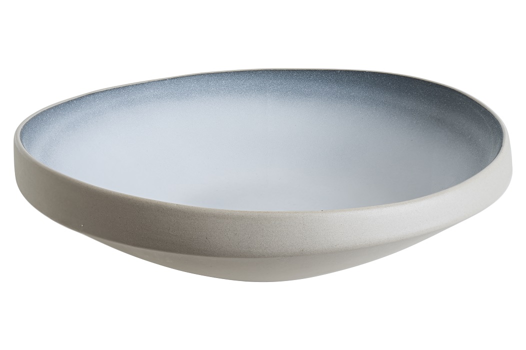 Тарелка d=260 мм. глубокая 1800 мл. h=47 мм. Кратер, форма Ваго Bonna /1/6/