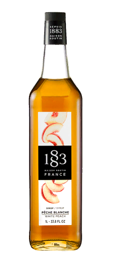 Сироп 1883 Белый персик (White Peach), 1 л