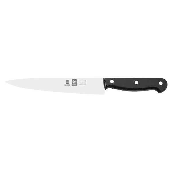 Нож для мяса 170/300 мм. черный TECHNIC Icel /1/6/