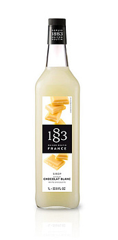 Сироп 1883 Белый шоколад 1л WHITE CHOCOLATE