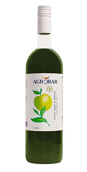 Кордиал Зеленая яблоко - Матча «AGROBAR» , 1 л