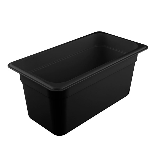Гастроемкость 1/3 h=150 мм. 325*176 мм. 5,5 л. поликарб. черная Cambro /1/6/ АКЦИЯ