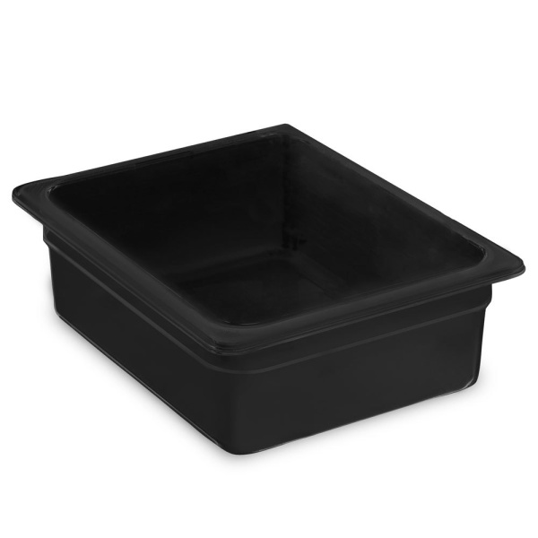 Гастроемкость 1/1 h=100 мм. 530*325 мм. 13,3 л. поликарб.черная Cambro /1/6/