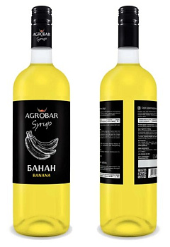 Сироп Банан «AGROBAR» (Banana) 1 л