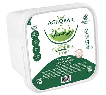 Пюре Зеленый Горошек 1кг.