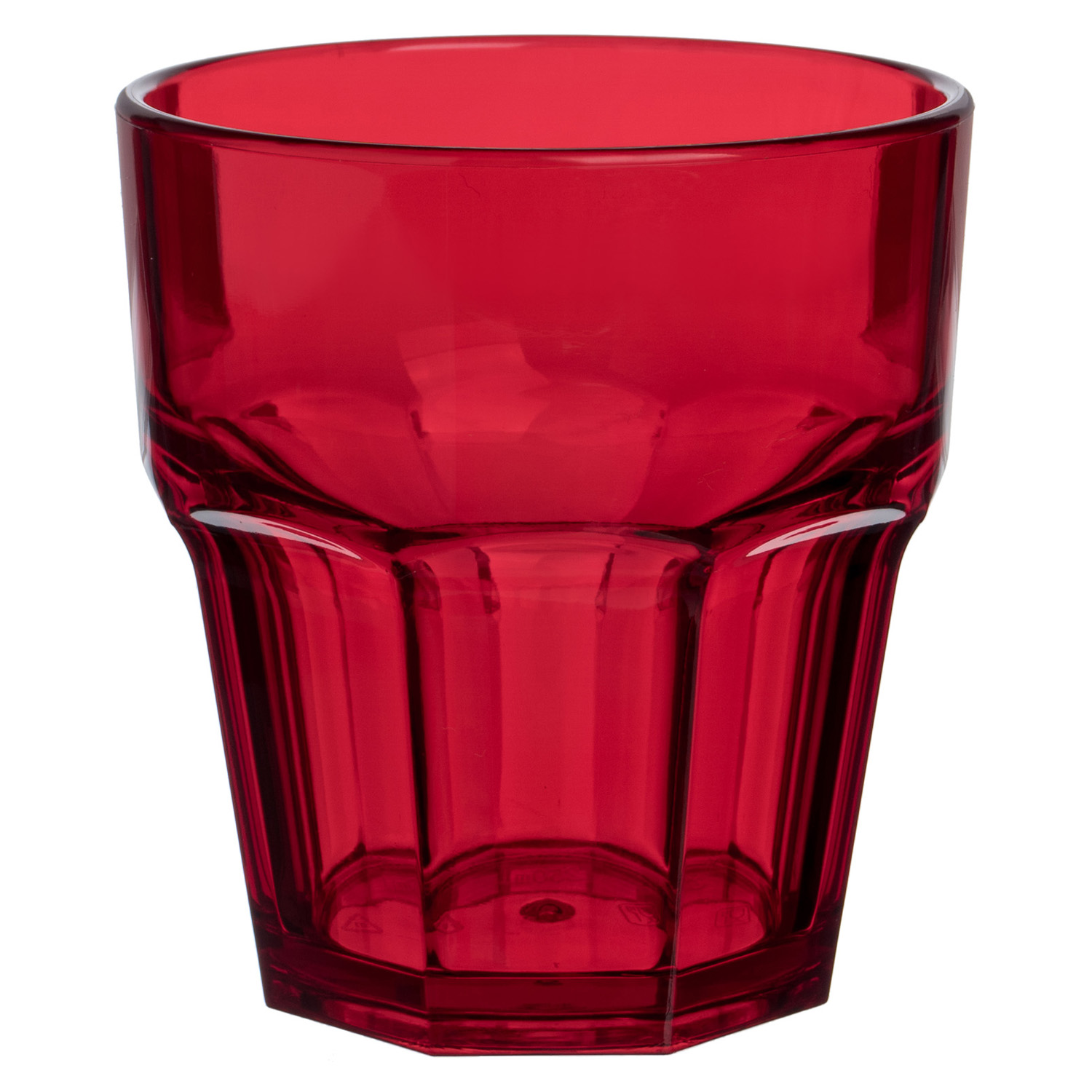 Олд Фэшн 250 мл. d=83 мм. h=90 мм. поликарбонат гранат MGProf /1/42/