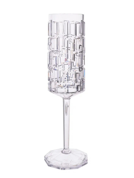 Бокал-флюте 180 мл. d=50 мм. h=220 мм. поликарбонат, прозрачн. Кристал Мозаик GP /1/50/