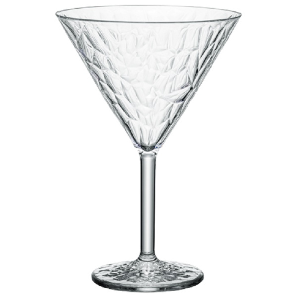 Бокал для мартини 280 мл. d=110 мм. h=163 мм. поликарбонат, прозрачн. Айс Bonna /1/4/48/