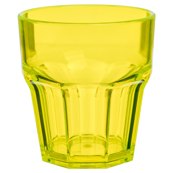 Олд Фэшн 250 мл. d=83 мм. h=90 мм. поликарбонат желтый MGProf /1/42/